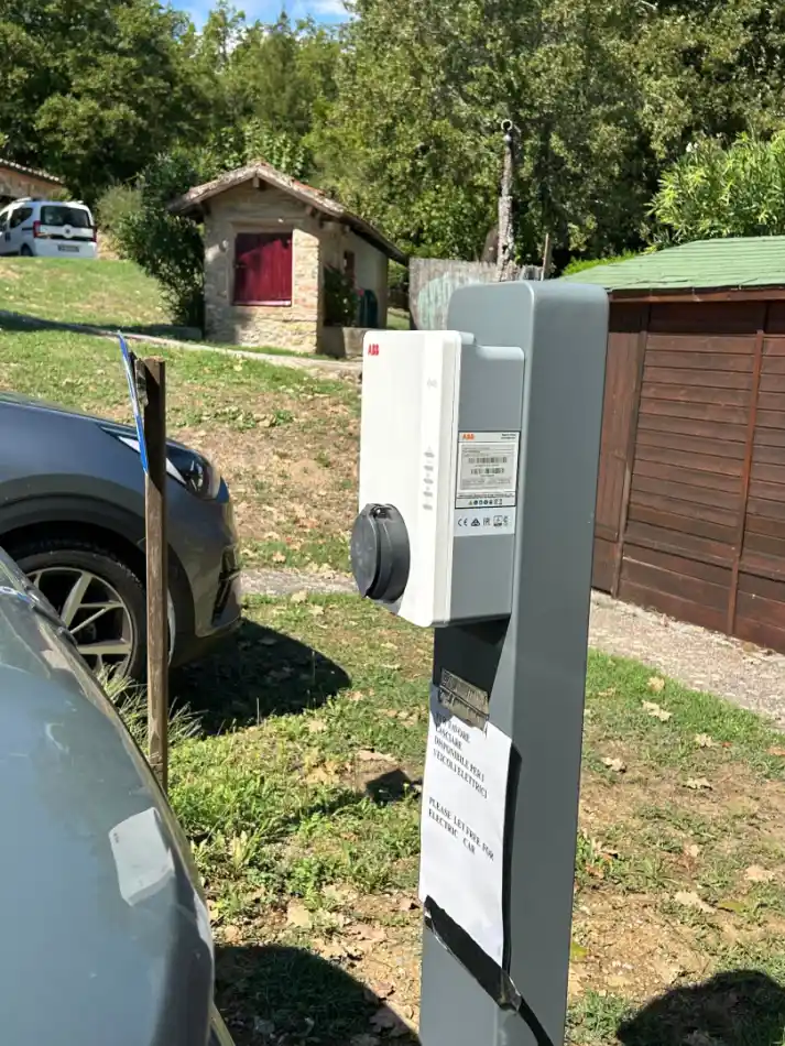 Colonnina di ricarica per auto elettriche